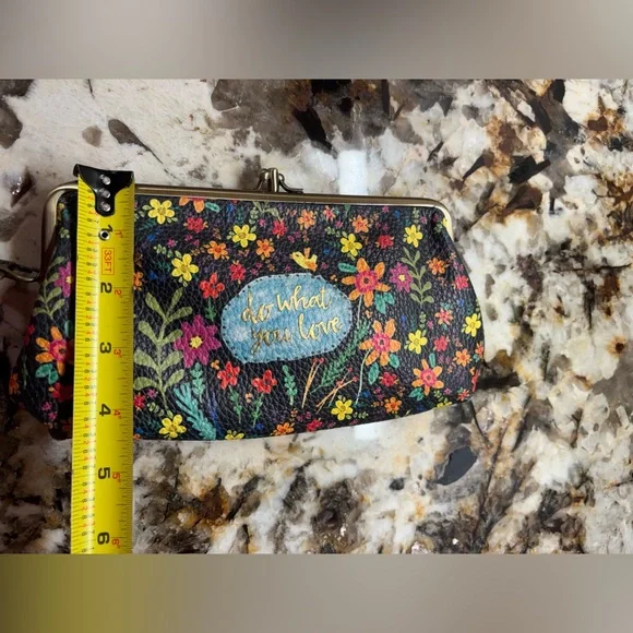 NATURAL LIFE Colorful Floral Wristlet Clutch - Picture 4 of 13